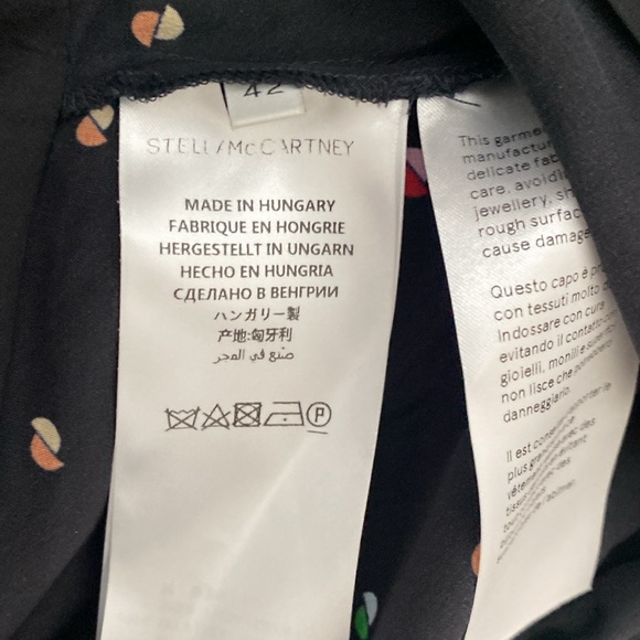 Stella McCartney Keira Silk Jumpsuit Sz 6 - Picture 15 of 15